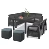 Súprava záhradného nábytku Corfu Relax duo cube