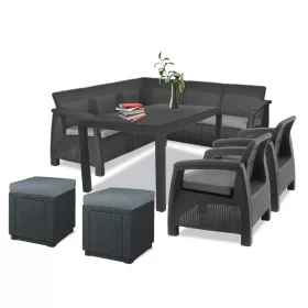 Súprava záhradného nábytku Corfu Relax duo cube