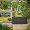 Plastová záhradná nádoba Kentwood 350L hnedá