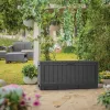 Plastový záhradný kontajner Kentwood 350L antracitový