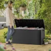 Plastový záhradný kontajner Emily 270L antracitový