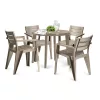 Súprava záhradného nábytku Julisa 4+1