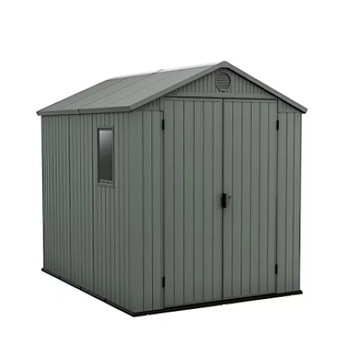 Darwin 6x8 plastový záhradný domček zelený