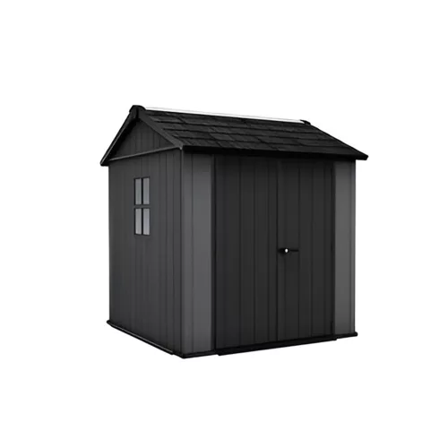 Newton 2.0 7x7,5 plastový záhradný domček sivý