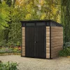 Podpis PENT 7X7 plastový záhradný domček jaseňové drevo