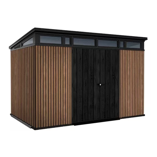 Signature PENT 11x7 plastový záhradný domček Venice brown