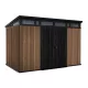Signature PENT 11x7 plastový záhradný domček Venice brown