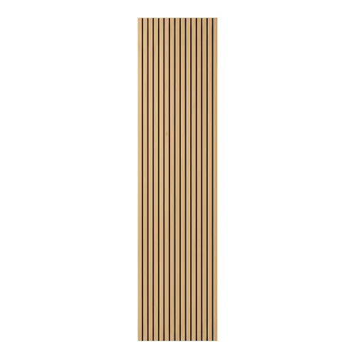 Akustický stenový panel s bambusovým efektom 260x60x1,8 cm