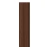 Akustický stenový panel s orechovým efektom 260x60x1,8 cm