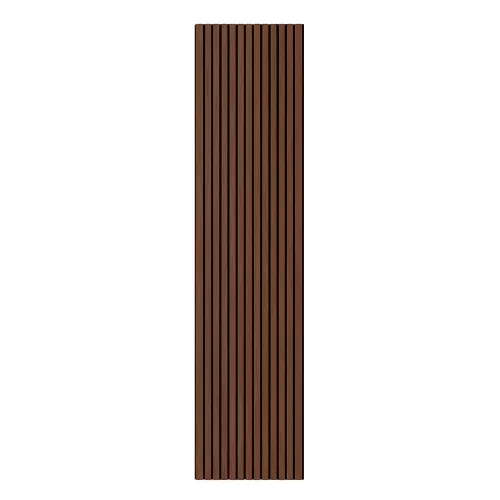 Akustický stenový panel s orechovým efektom 260x60x1,8 cm