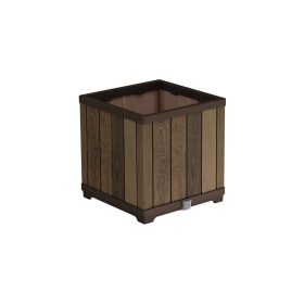 Štvorcový plastový box na kvety Deco 61 L