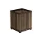 Obdĺžnikový vyvýšený plastový kvetinový box Deco 74 L