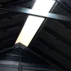 Newton Plus široký 9 x 7,5 plastový záhradný domček hneďý