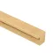 Koncová lišta s bambusovým efektom 260x2,5x1,8 cm