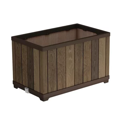 Deco tehlový plastový kvetinový box 81 l