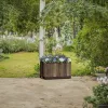 Deco tehlový plastový kvetinový box 81 l