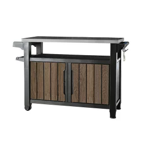 Decocoat unity plastový xl záhradný grilovací stôl 207l