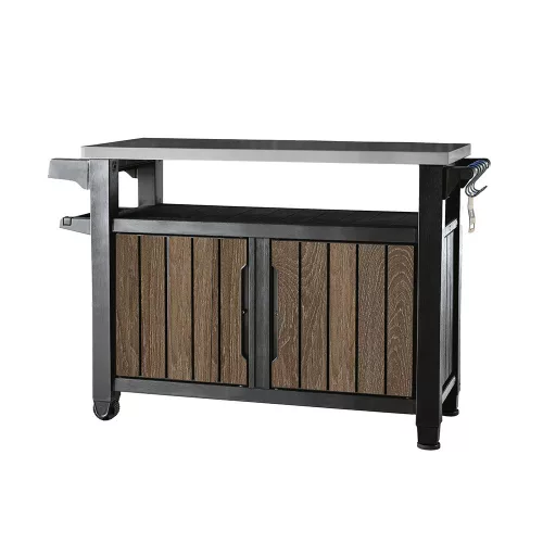 Decocoat unity plastový xl záhradný grilovací stôl 207l