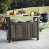 Decocoat unity plastový xl záhradný grilovací stôl 207l