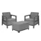 Scandi Balcony linea set sada záhradného nábytku