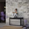 Plastová záhradná debna Decocoat 380 l