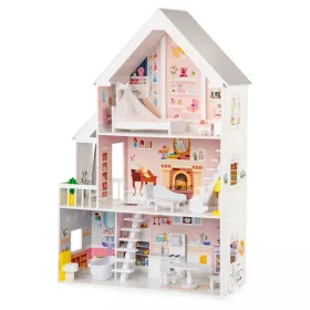 XXL drevený domček pre bábiky Pudrowa Mansion 3 poschodia