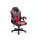 Pixel otočná stolička čierno-červená