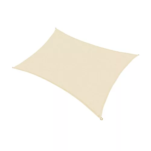Slnečná plachta Sunflow obdĺžnik 3x4 m béžová