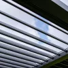 LUXE pergola 5,8x3m antracitová s LED osvetlením