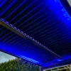 LUXE pergola 5,8x3m antracitová s LED osvetlením