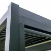 LUXE pergola 5,8x3m antracitová s LED osvetlením