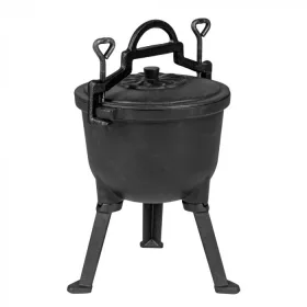 Liatinový hrniec s nožičkami 15 litrov smaltovaný