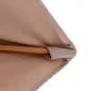 Béžový záhradný slnečník Roma M