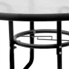 Okrúhly záhradný stôl JUPITER 90 cm