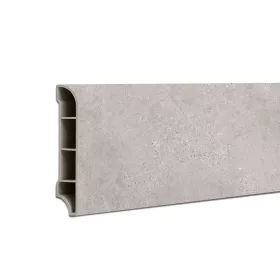   Vinylové podlahové obruby SPC Aurora matný vápenec 2400x60x12 mm