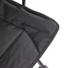 Rybárske kreslo Leziter XL s podrúčkou a držiakom na pohár čierne