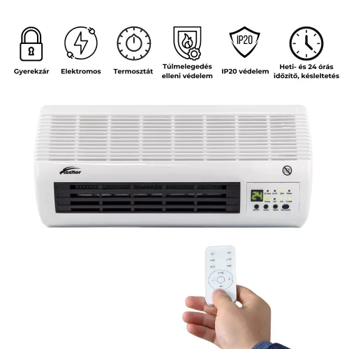 Elektrické nástenné vykurovacie teleso Thira 1000W/2000W