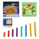 Počítanie tyče puzzle aritmetické vzdelávacie drevená hračka