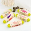 Zvieracie mini puzzle valce Montessori drevená hračka