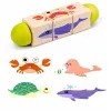 Zvieracie mini puzzle valce Montessori drevená hračka