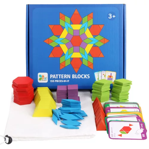 Kreatívne puzzle v tvare tangramu 155 dielikov