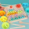 Guľôčková mozaika Montessori drevená hračka