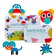Logické puzzle Montessori drevená hračka