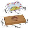 Logické puzzle Montessori drevená hračka