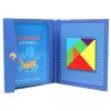 Magnetický tangram drevená hračka