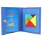 Magnetický tangram drevená hračka