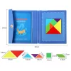 Magnetický tangram drevená hračka
