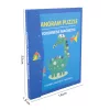 Magnetický tangram drevená hračka