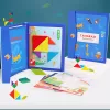 Magnetický tangram drevená hračka