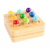 Drevená hračka Montessori na rozvoj zručností